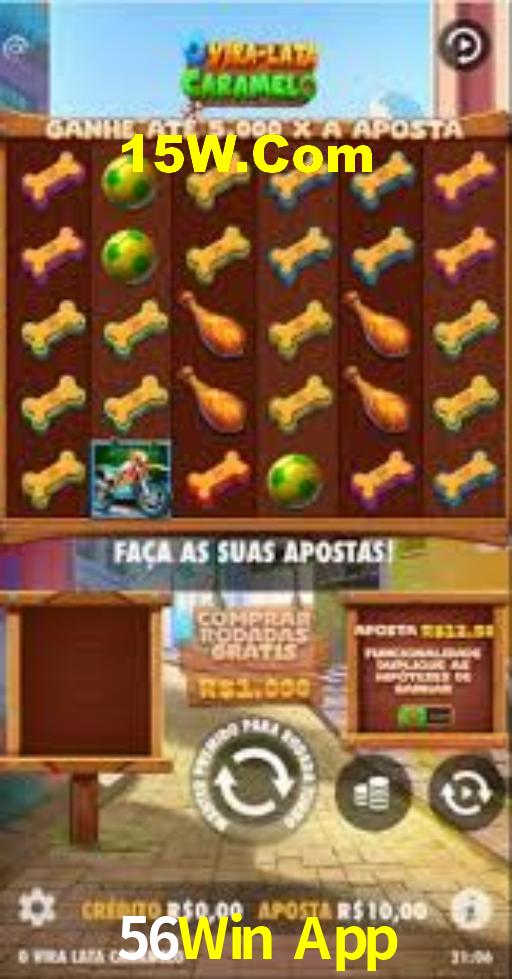 Sinta a adrenalina dos jogos de cassino com 56Win App